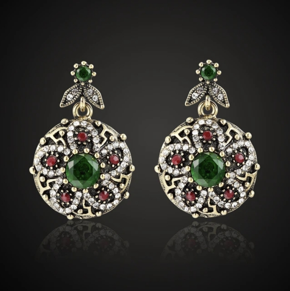 Turkish Vintage Style Jewelry Set forWomen,NEW,Size7,8,9,10,WeddingHandmadeGift - Picture 4 of 9